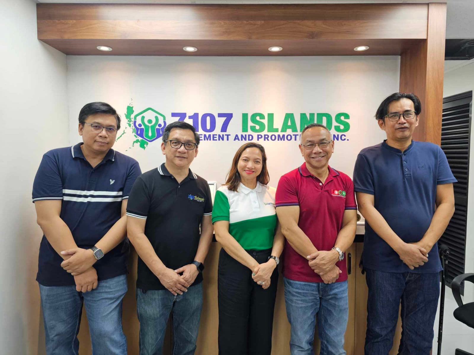 Our team at the 7107 Islands office